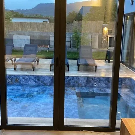 Grape In Large Pool, Jacuzzi, Private Villa Fethiye