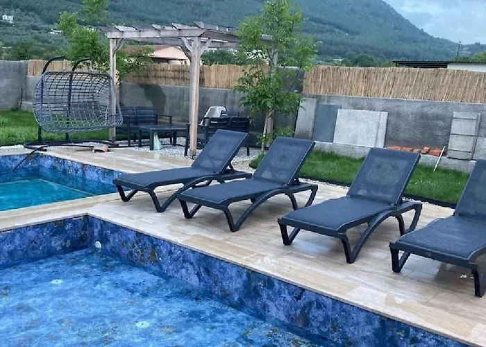 Villa Grape In Large Pool, Jacuzzi, Private Fethiye